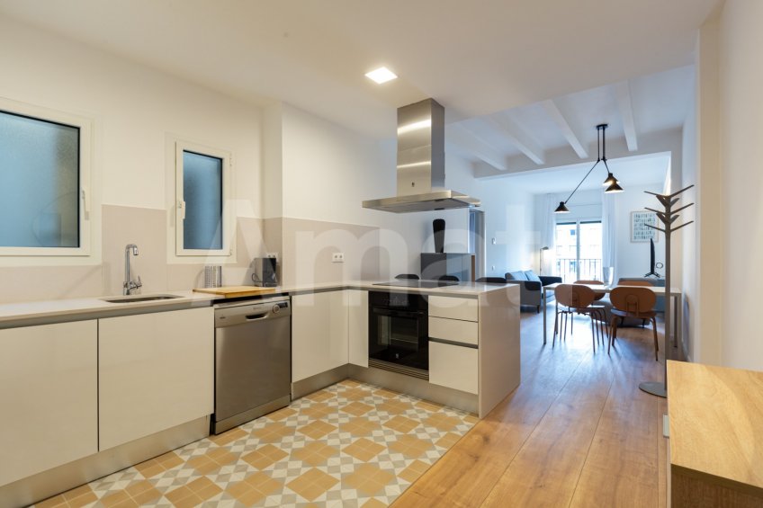 Piso amueblado de 2 habitaciones en la supermanzana del Eixample -6