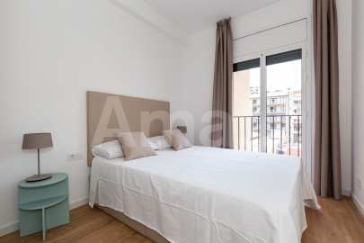 Piso amueblado de 2 habitaciones en la supermanzana del Eixample -4