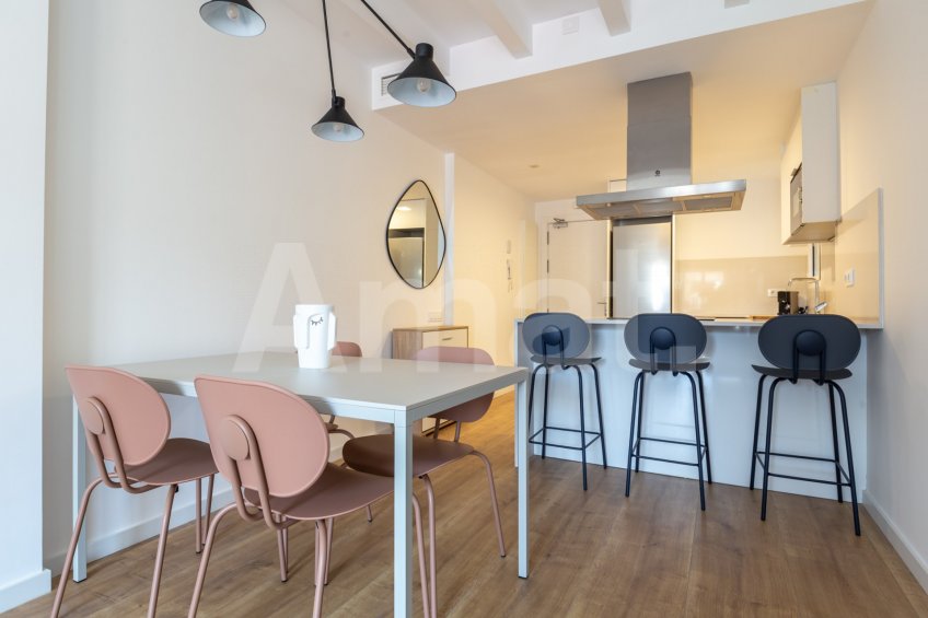 Renovated apartment with a terrace in the Eixample Superblock -10