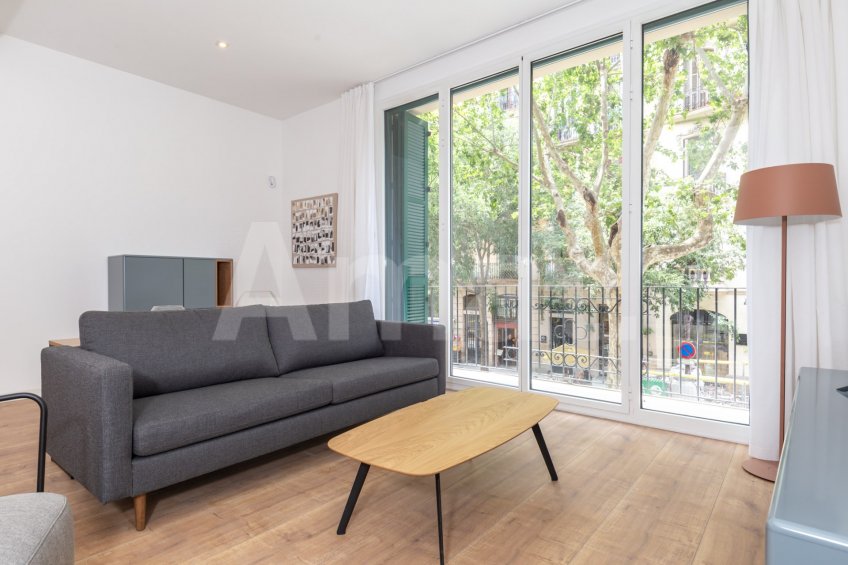 Large & furnished flat with terraces in the Eixample -16