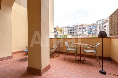 Large & furnished flat with terraces in the Eixample -20