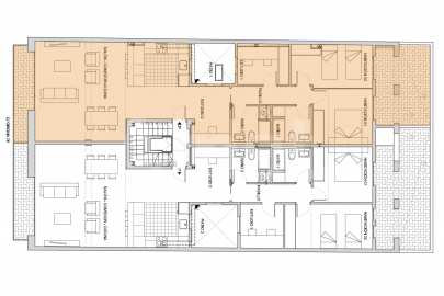 Large & furnished flat with terraces in the Eixample -27