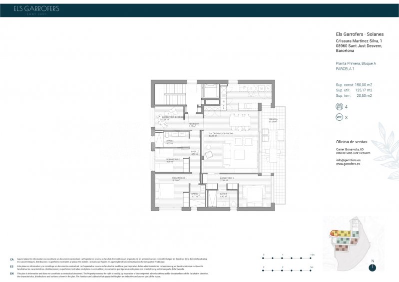 ELS GARROFERS-Solanes Brand-new flat with terrace of 21 m2 -50