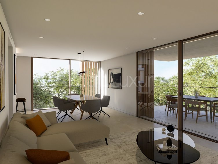 ELS GARROFERS-Merlès. New ground floor with large private garden of 223sqm -4