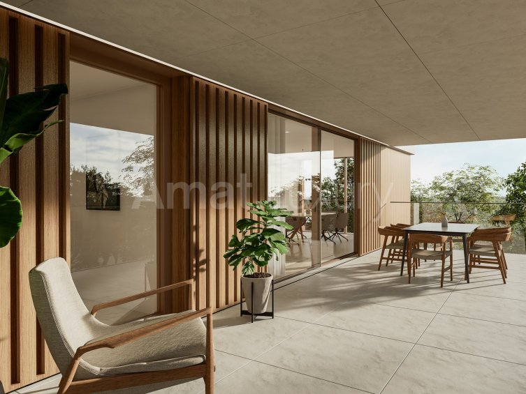 ELS GARROFERS-Merlès. New ground floor with large private garden of 223sqm -6