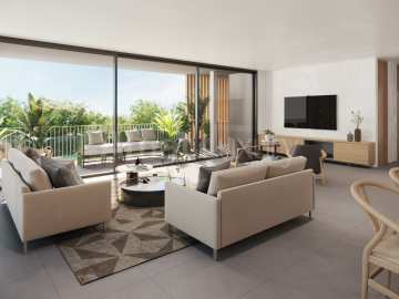 ELS GARROFERS-Merlès. New ground floor with large private garden of 223sqm -5