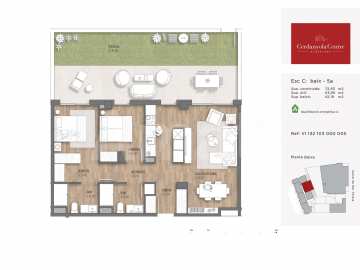 CERDANYOLA CENTER – New 2-bedroom apartment and large terrace -24