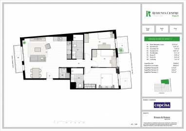 REMUNTA CENTRE II- Brand new corner flat, with 3 bedrooms and 2 terraces -10
