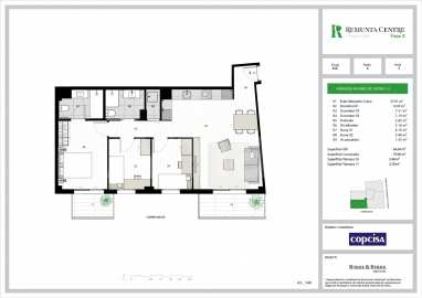 REMUNTA CENTRE II- Brand new corner flat, with 3 bedrooms and 2 terraces -10