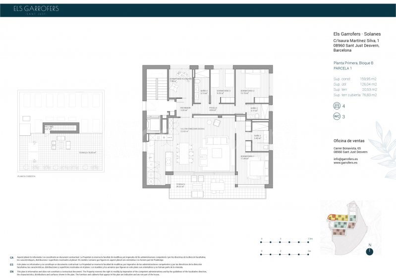 ELS GARROFERS-Solanes. Ático nuevo con solárium de 77m² -50