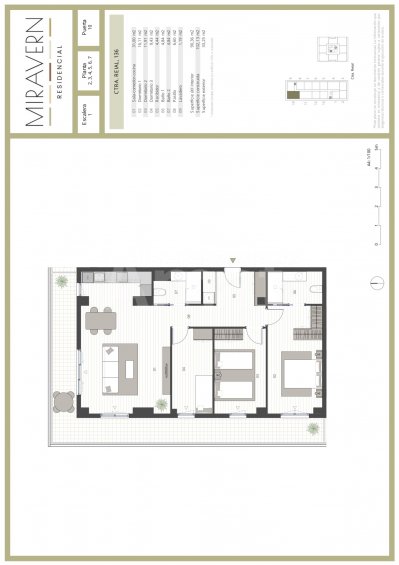 MIRAVERN RESIDENCIAL - Exclusiu habitatge cantoner d'obra nova de 3 dormitoris amb terrassa i zona comunitària -24