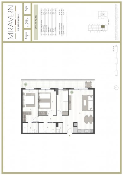 MIRAVERN RESIDENCIAL - Exclusiu habitatge d'obra nova de 3 dormitoris amb terrassa i zona comunitària. -24