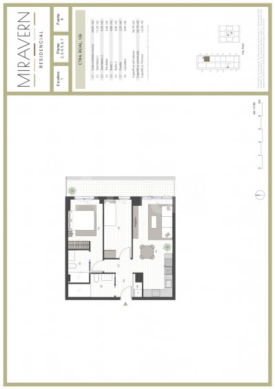 MIRAVERN RESIDENCIAL - Exclusiu habitatge d'obra nova de 2 dormitoris amb terrassa i zona comunitària. -24