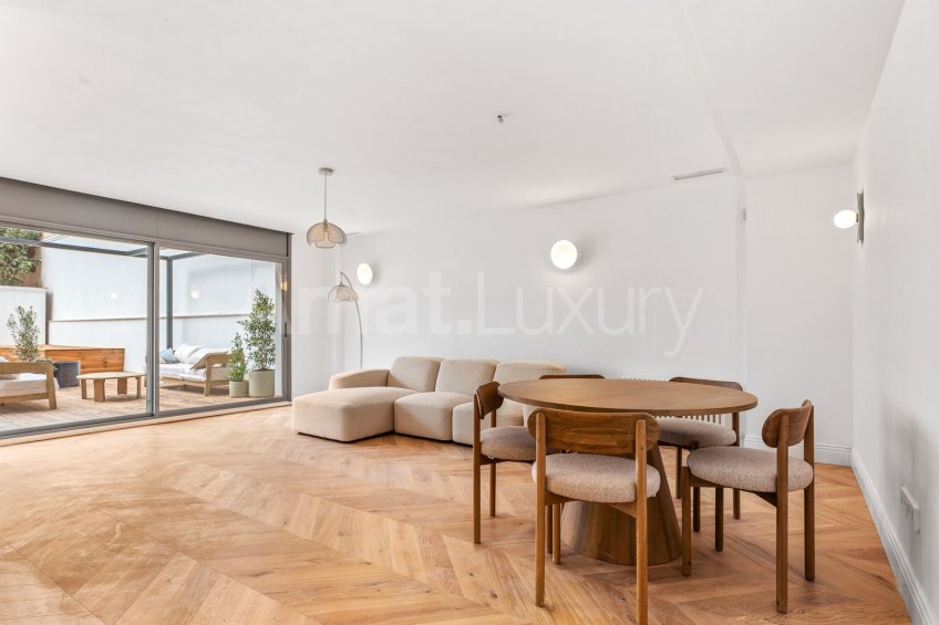 Brand-new duplex flat with 277m² terrace in Eixample -19