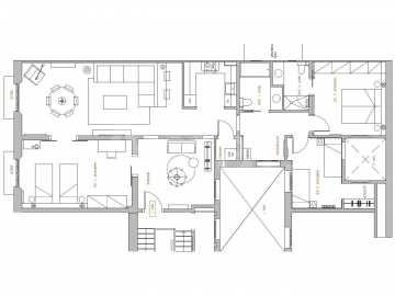 1840 APARTMENTS– Piso reformado y amueblado con 3 dorm. y piscina -37