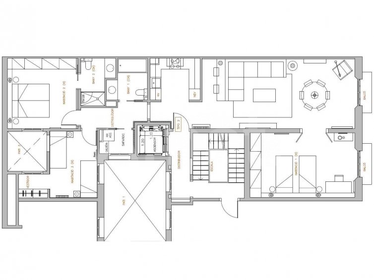 1840 APARTMENTS- Pis reformat i moblat amb 3 dorm. i piscina -45