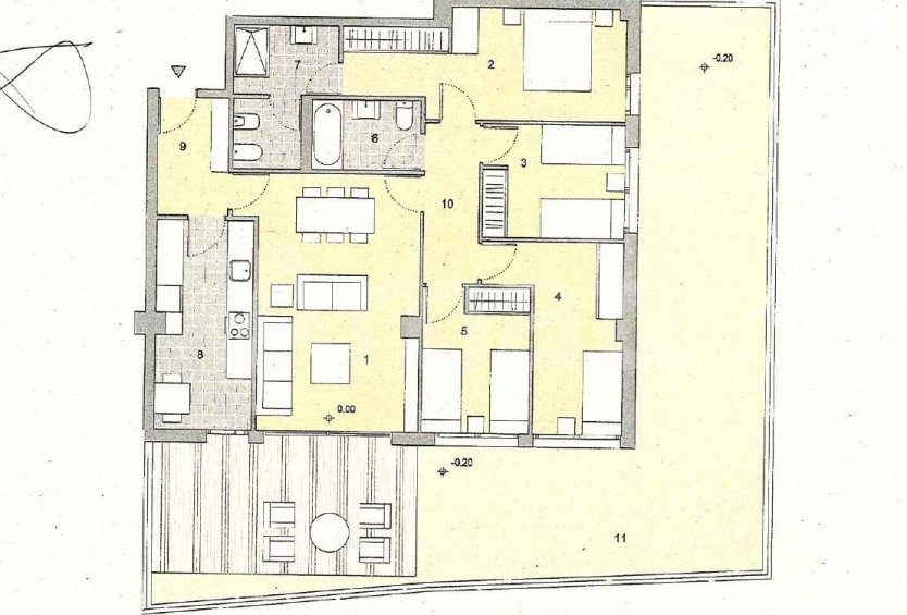 Planta baixa amb gran jardí, a Vollpelleres -49