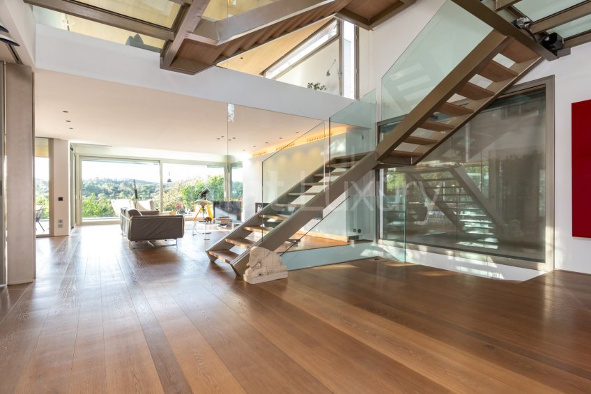 Design house with spectacular views, in Sant Cugat -15