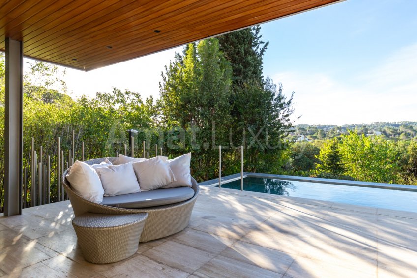 Design house with spectacular views, in Sant Cugat -83