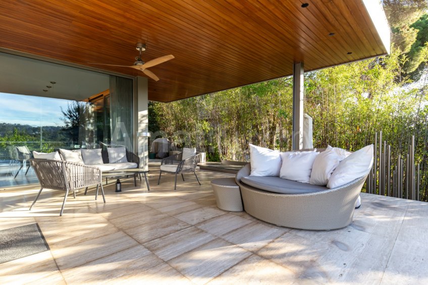 Design house with spectacular views, in Sant Cugat -86