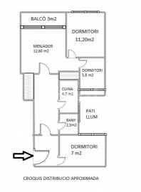 Flat in Clot, with great potential and views of Sagrada Familia -21