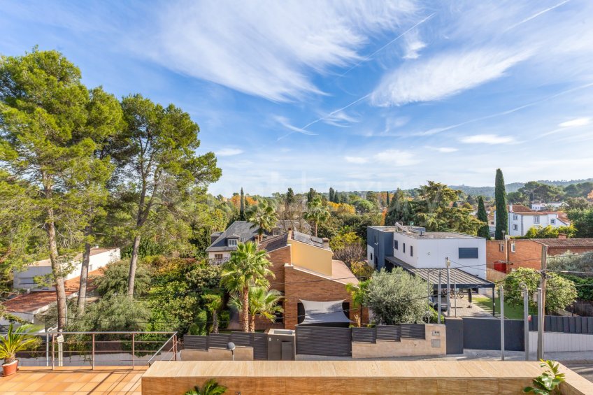 Magniífica casa renovada a Montmany de Sant Cugat -39
