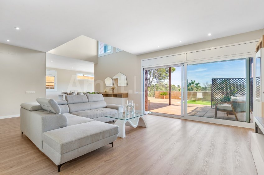 Magniífica casa renovada a Montmany de Sant Cugat -6