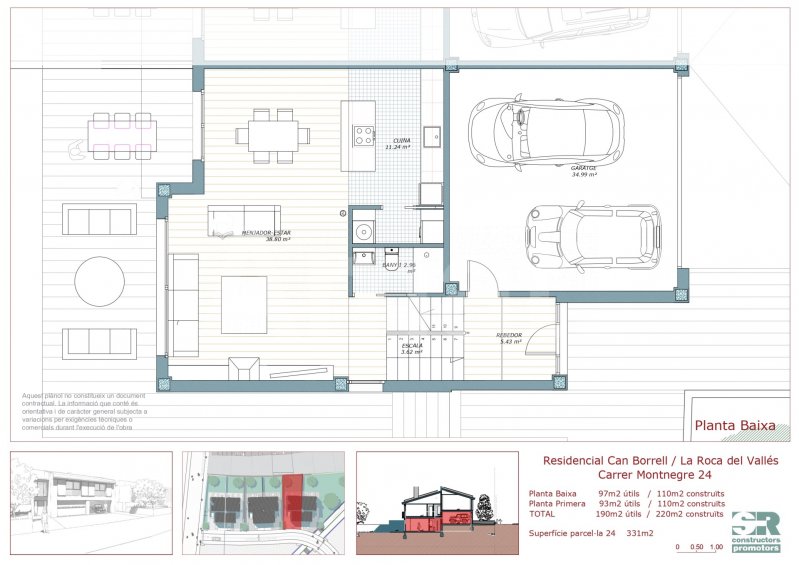 CAN BORRELL- Casa nueva con espectacular jardín, a pocos km de Barcelona -9