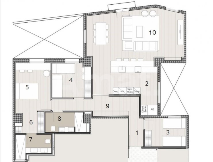 Piso reformado en Via Laietana, cerca del Born, Catedral y Port Vell -23