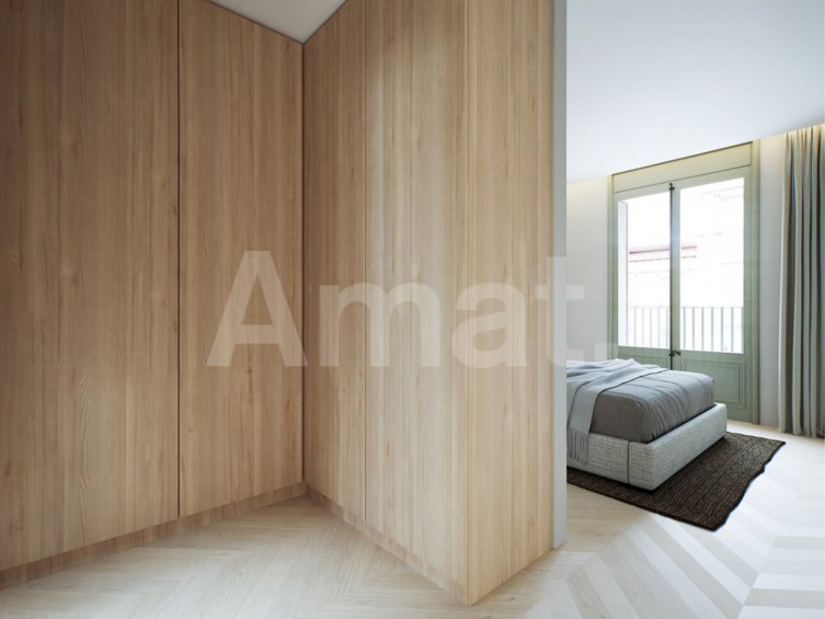 Piso reformado en Via Laietana, cerca del Born, Catedral y Puerto -13