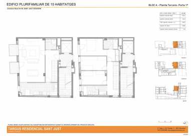 Cèntric i amb encant, duplex semi nou amb piscina -49