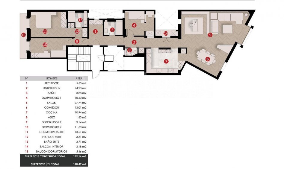 3-Bedroom Apartment for Sale in Eixample Dreta -25