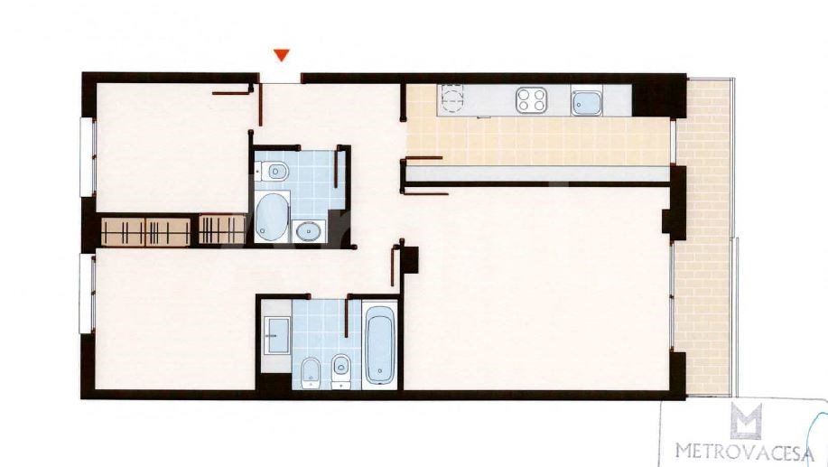 Pis a Volpelleres, al costat de l’emblemàtic Mercantic -33