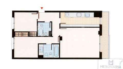 Pis a Volpelleres, al costat de l’emblemàtic Mercantic -33