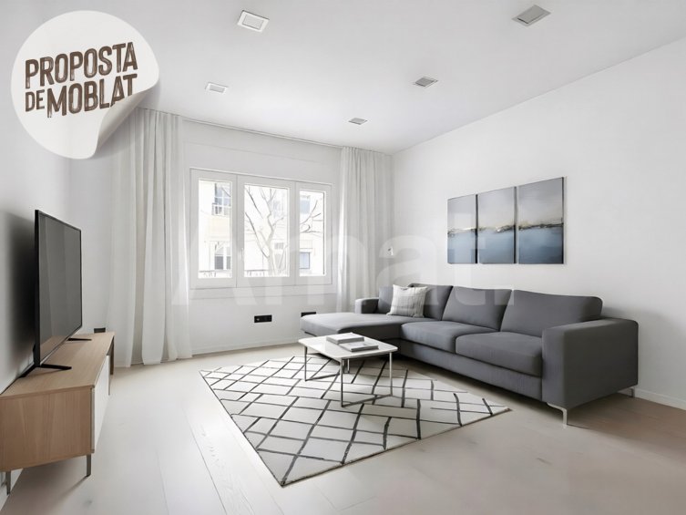 Large 5-bedroom flat next to Casa de les Punxes -3