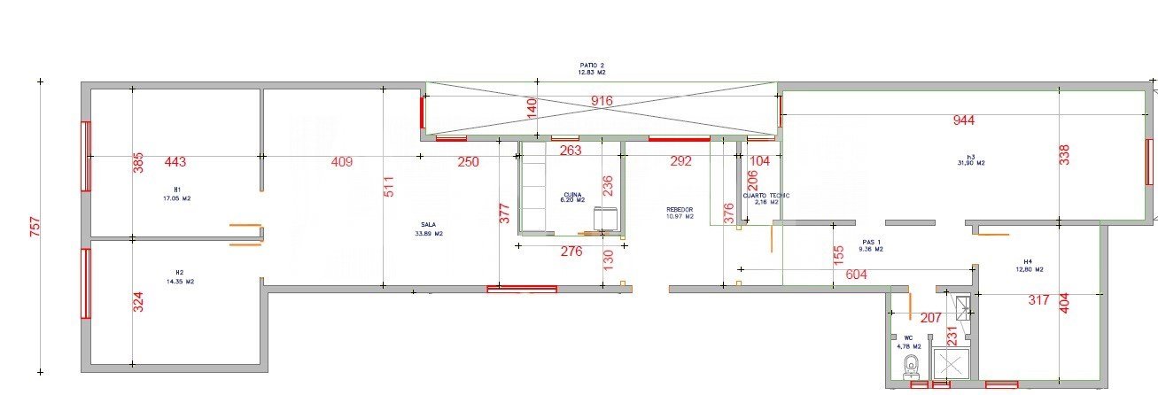 Large 5-bedroom flat next to Casa de les Punxes -40
