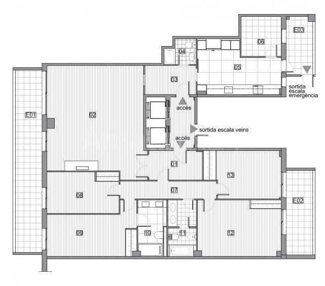 Elegant and spacious apartment in one of the best areas of Barcelona -31