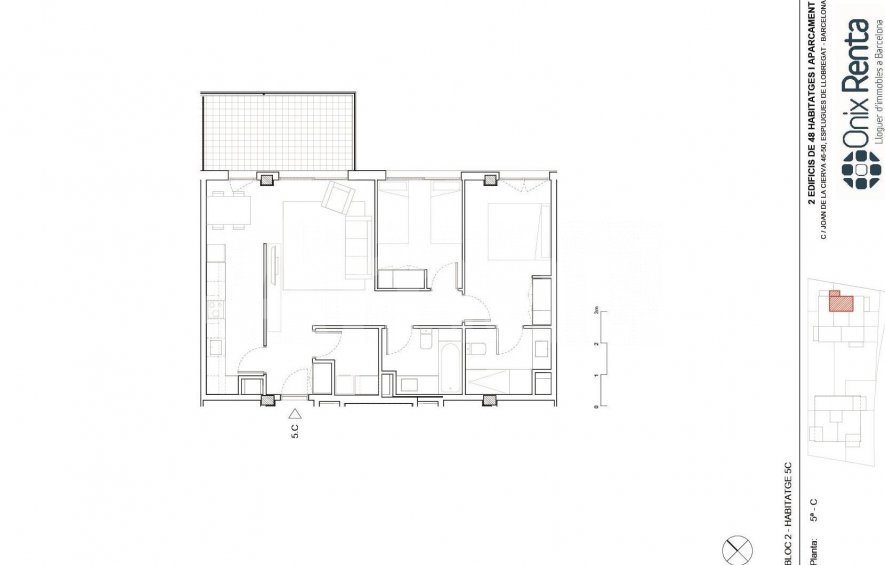 FINESTRELLES-II Brand new 2-bedroom flat with terrace and pool -27