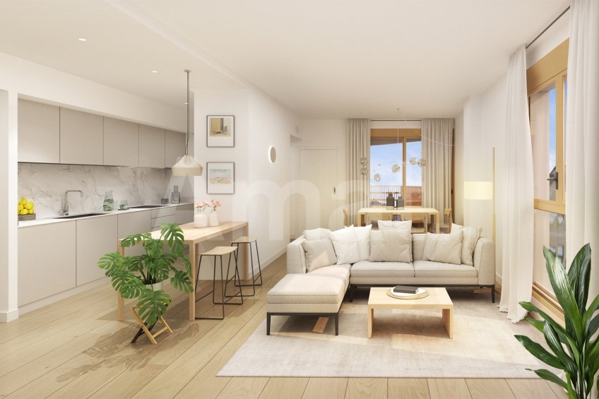 SINGULAR - Brand-new 3-bedroom flat, in the center