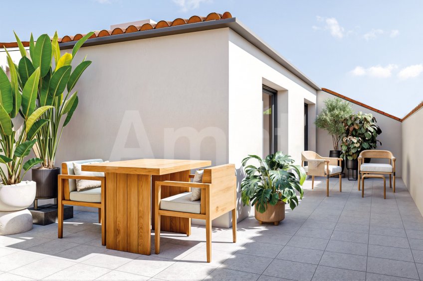 GP40 -Brand-new 3-bedroom duplex with terraces