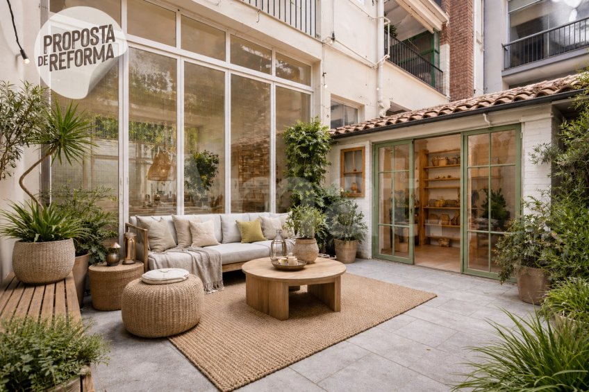 Apartment with a terrace in Vila de Gràcia. -6