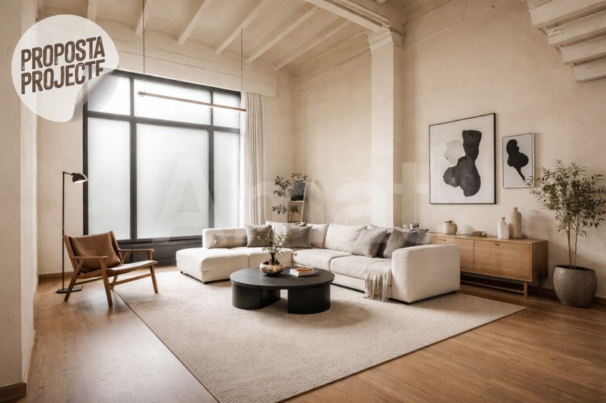 Apartment with a terrace in Vila de Gràcia. -9