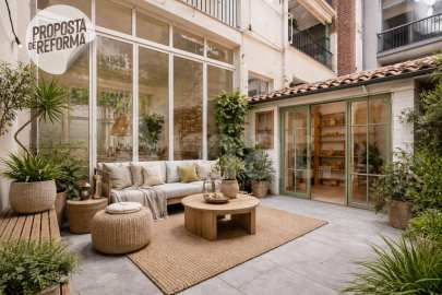 Apartment with a terrace in Vila de Gràcia. -6