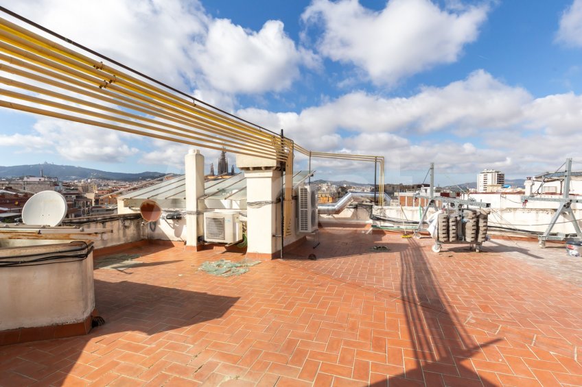 Pis exterior amb terrasses a Fort Pienc -35