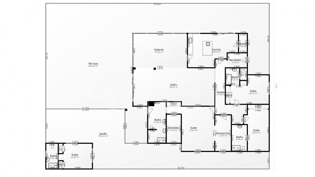 Exclusiva i funcional casa en Ciutat Diagonal -38