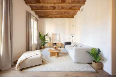 Stylish restored flat in an elegant building in Eixample -11