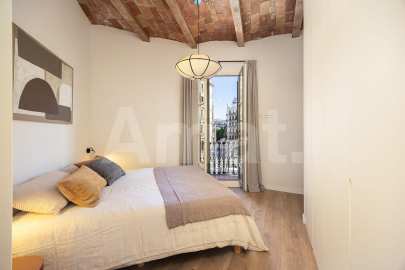 Stylish restored flat in an elegant building in Eixample -16