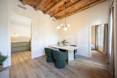 Stylish restored flat in an elegant building in Eixample -9