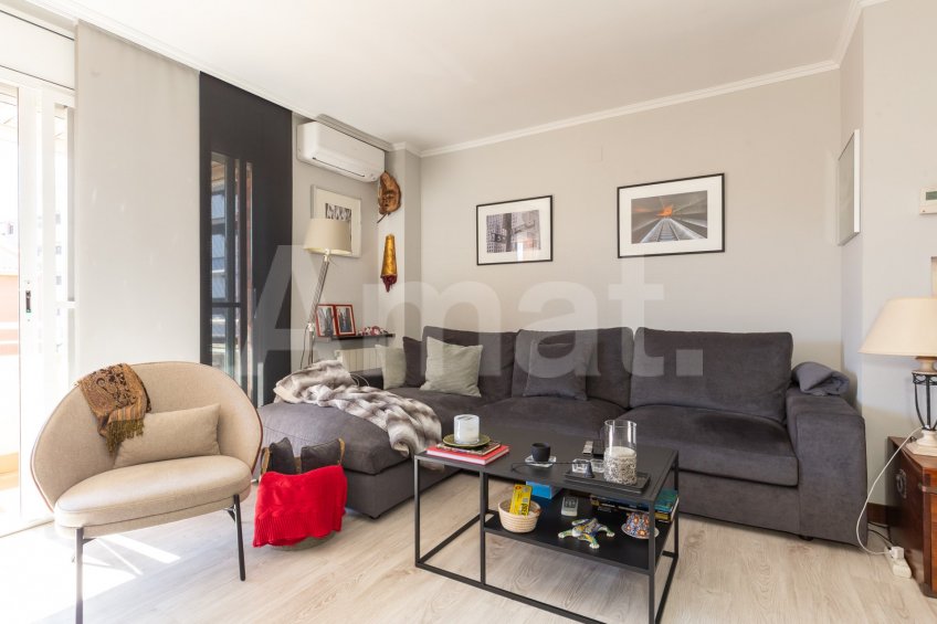 Especacular ático dúplex con terraza, en l'Eixample -7