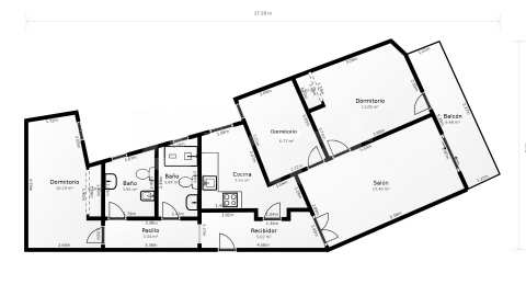 Bright and renovated flat, in El Guinardó -27